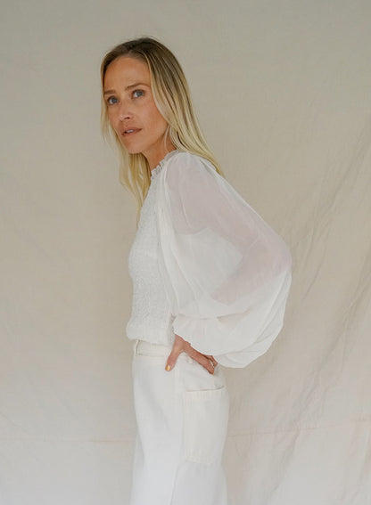 PEARL CHANDRA BLOUSE WITH TAGS
