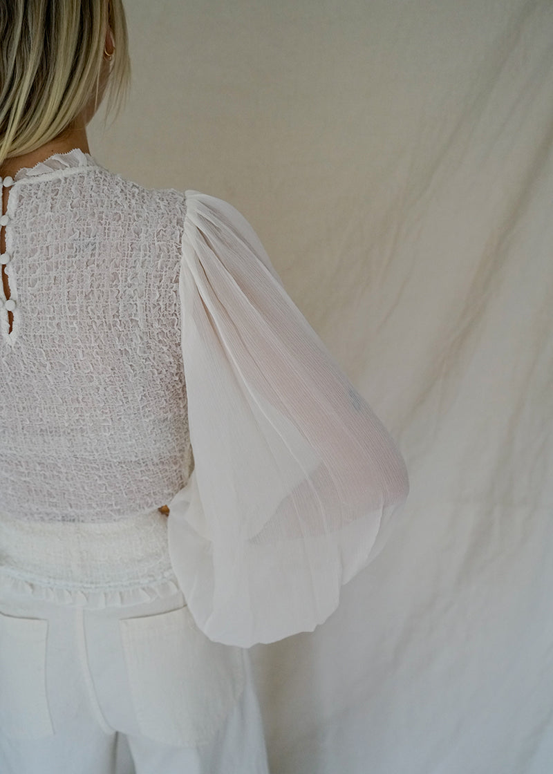 PEARL CHANDRA BLOUSE WITH TAGS
