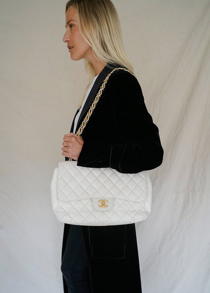 CLASSIC CAVIAR SINGLE FLAP BAG
