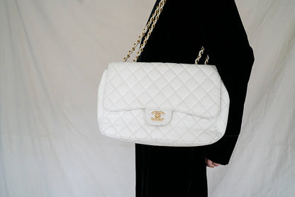 CLASSIC CAVIAR SINGLE FLAP BAG