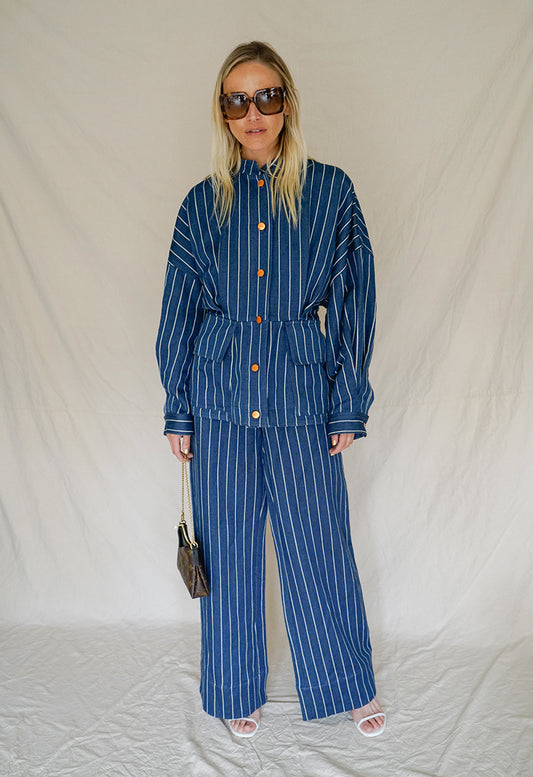 SIMONE PINSTRIPE SUIT