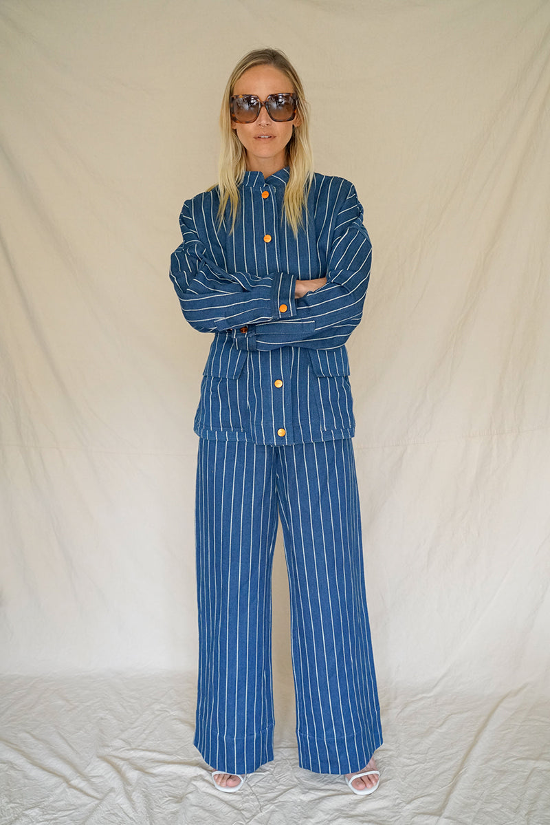 SIMONE PINSTRIPE SUIT