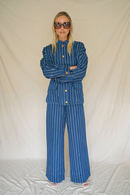SIMONE PINSTRIPE SUIT