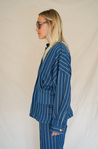 SIMONE PINSTRIPE SUIT