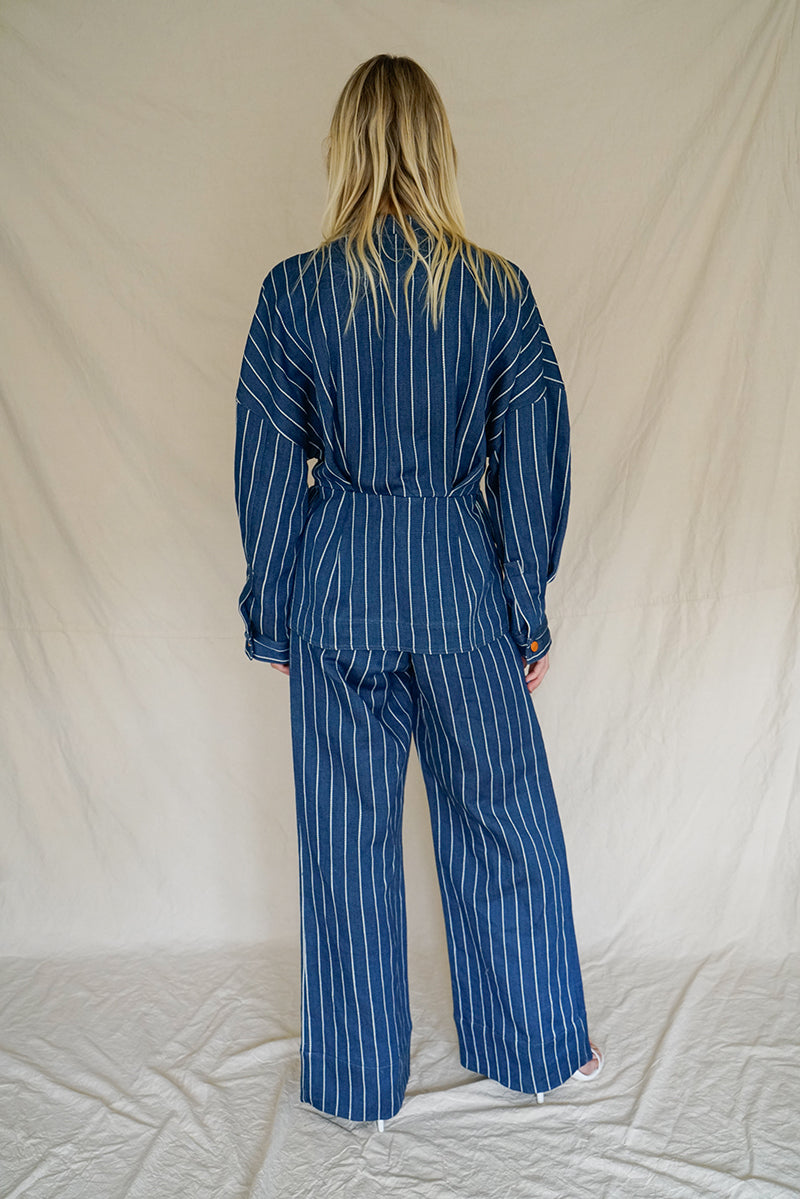 SIMONE PINSTRIPE SUIT