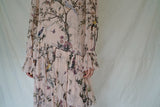 FLORAL MAPLES TIER DRESS WITH TAGS