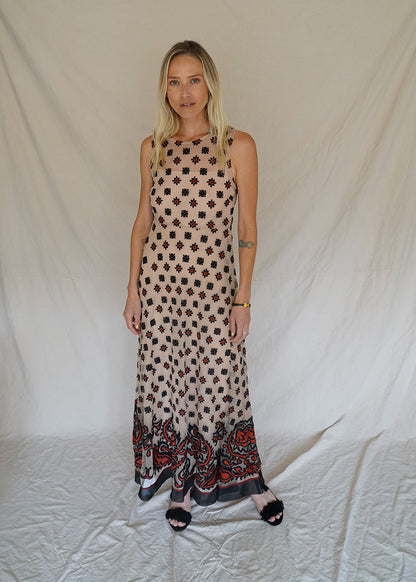 BANDANA MIDI DRESS