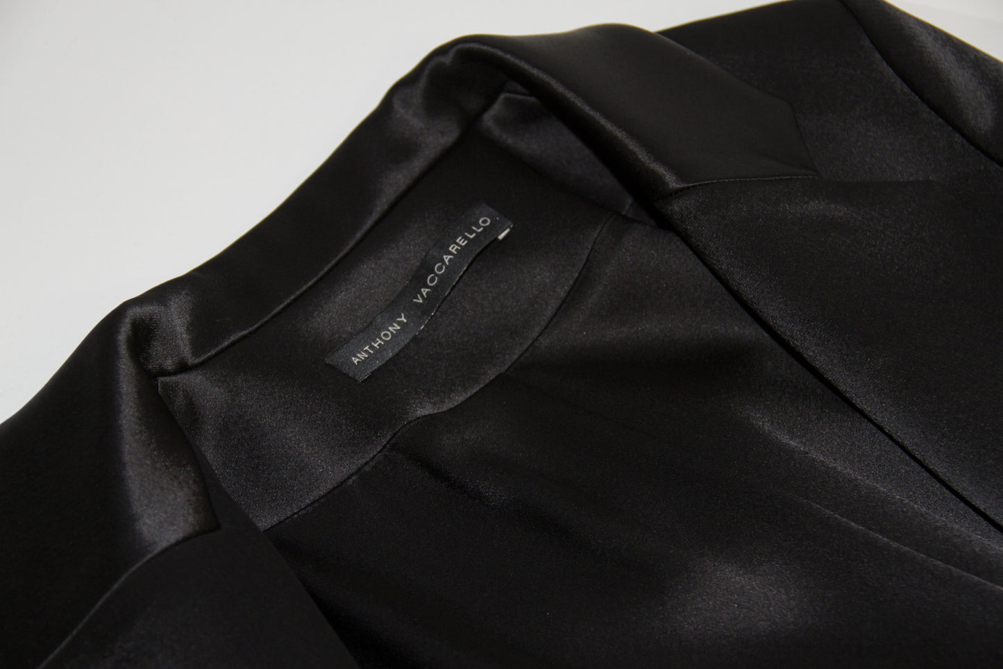 SATIN FLOOR LENGTH COAT