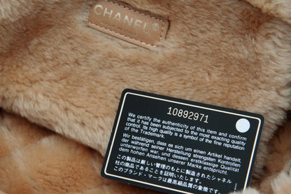 QUILTED SHEARLING BAG