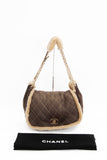 QUILTED SHEARLING BAG