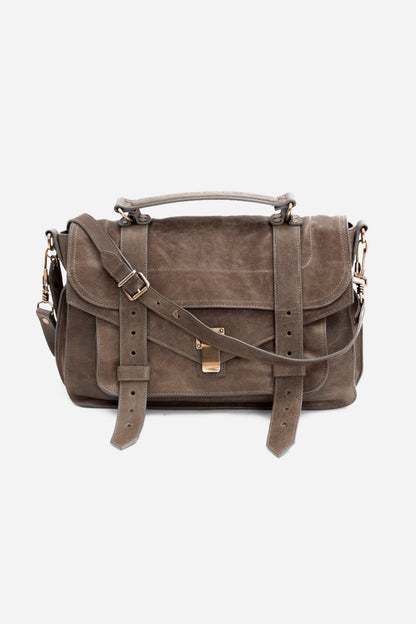 MEDIUM TAUPE PS1 BAG