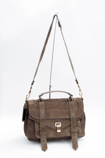 MEDIUM TAUPE PS1 BAG