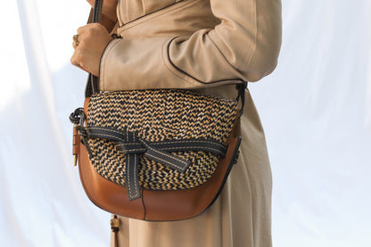 WOVEN GATE BAG