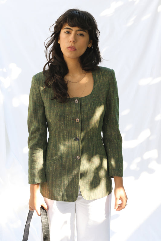 MELODY GREEN BLAZER
