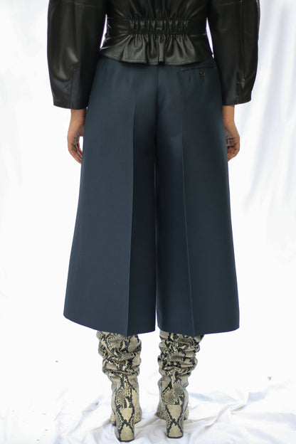 SILK WIDE LEG CULOTTE