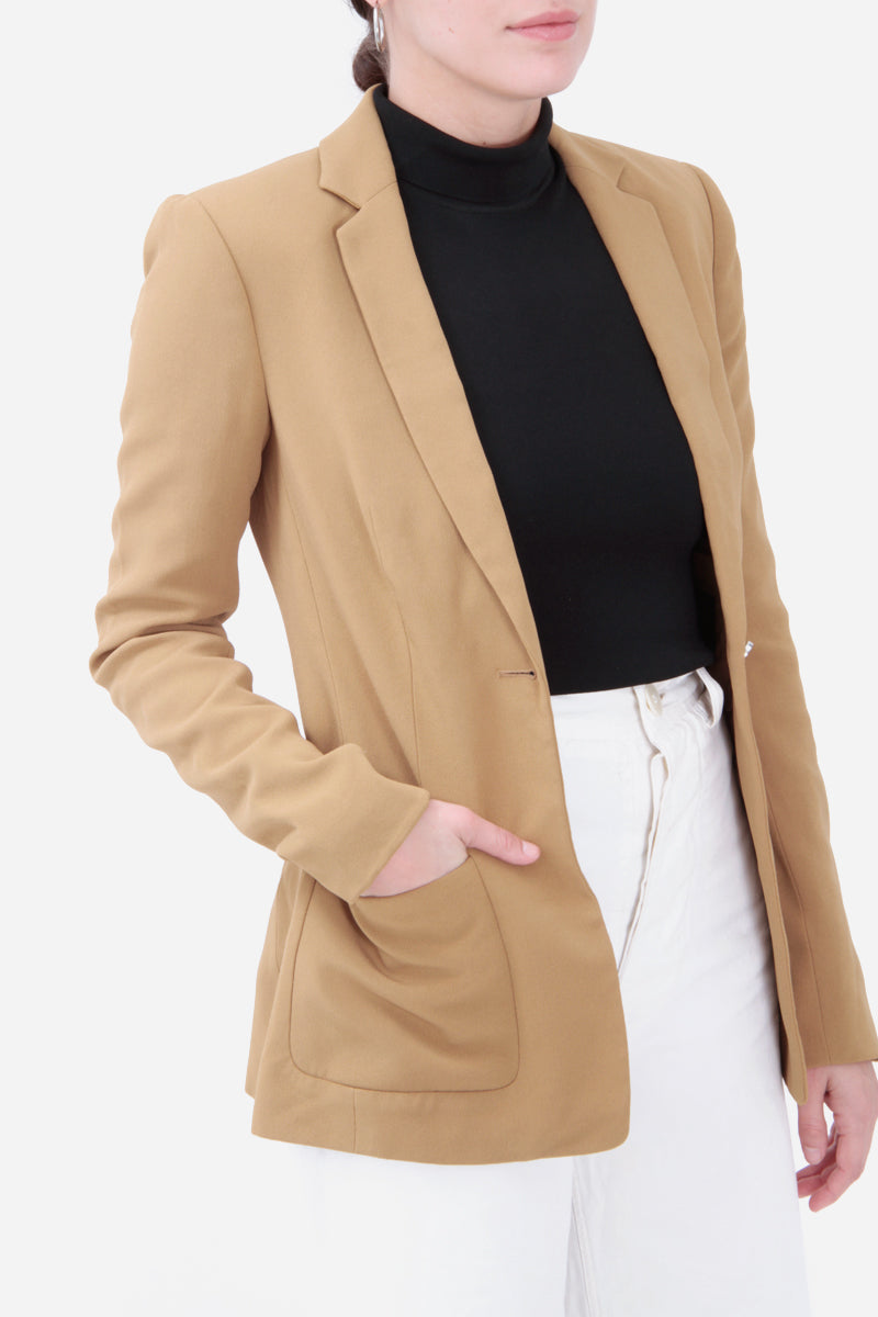 TAN BLAZER