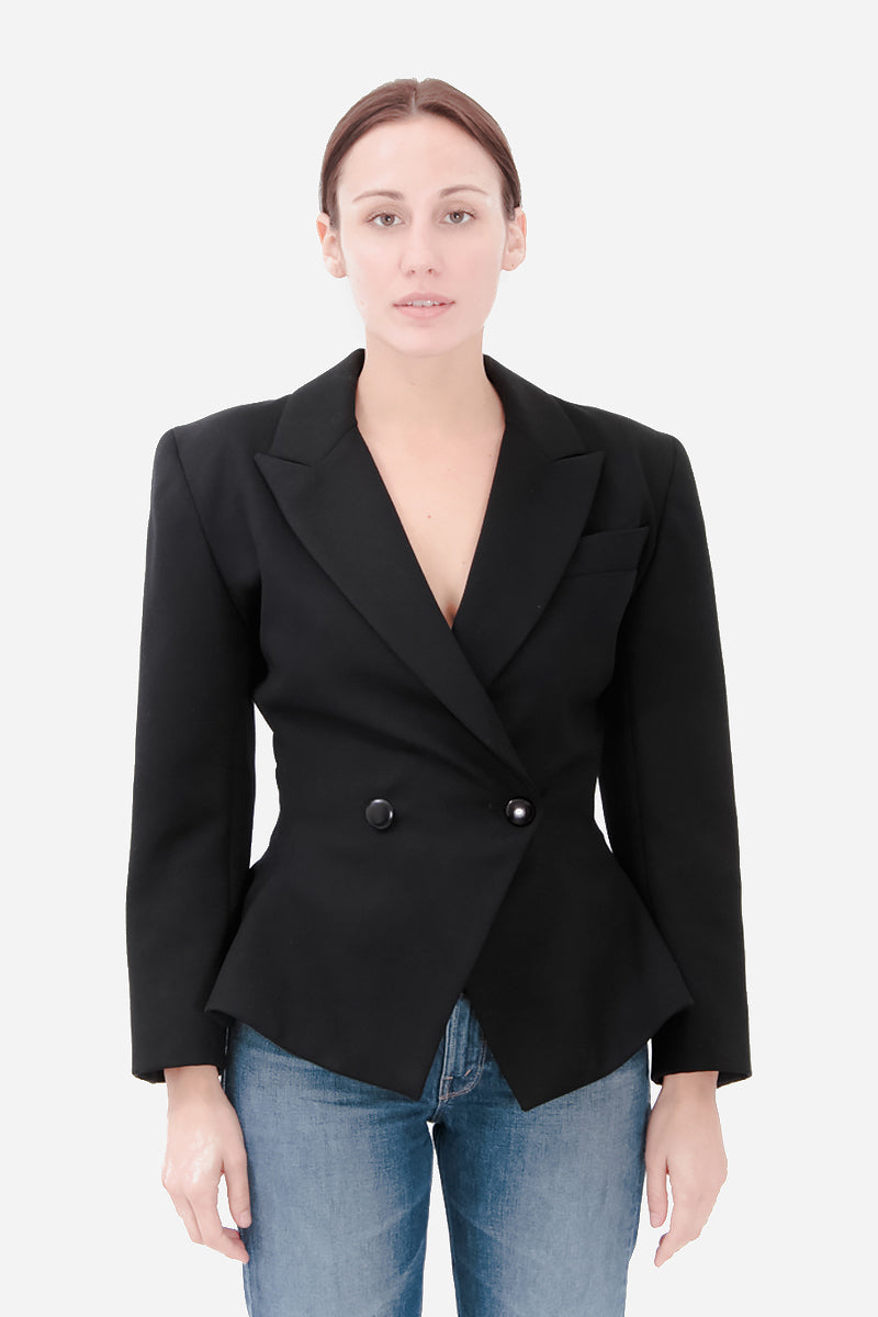 VINTAGE PEPLUM BLAZER