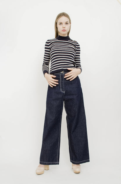 BISHOP WIDE LEG JEANS