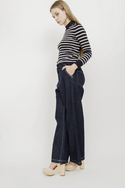 BISHOP WIDE LEG JEANS
