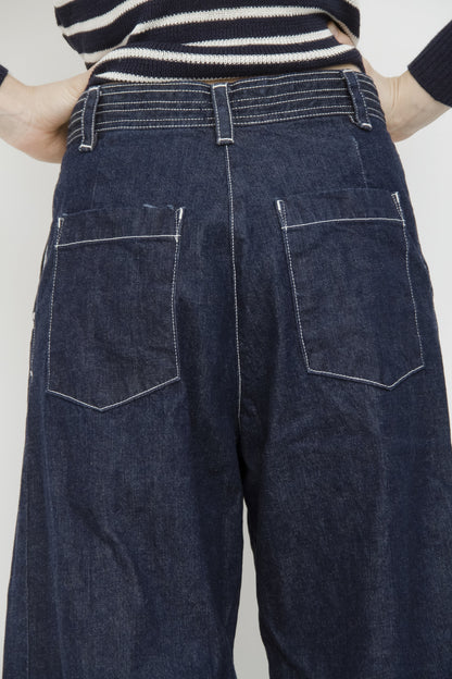 BISHOP WIDE LEG JEANS