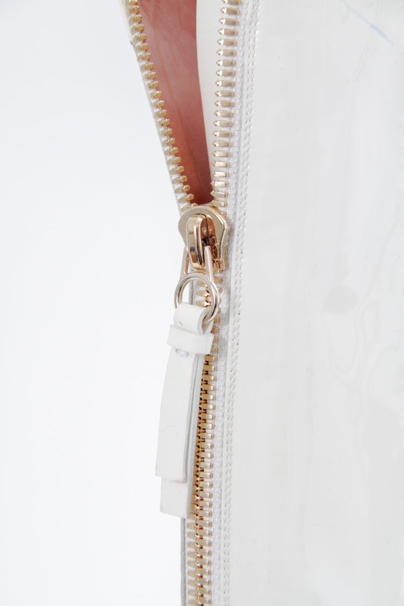 PATENT ZIP BOOT WITH TAGS