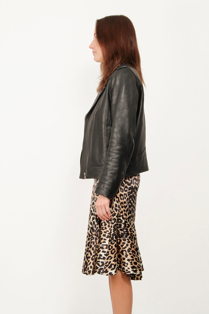 LAMBSKIN MOTO JACKET