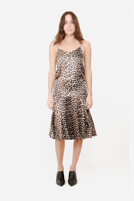 DUFONT LEOPARD PRINT DRESS