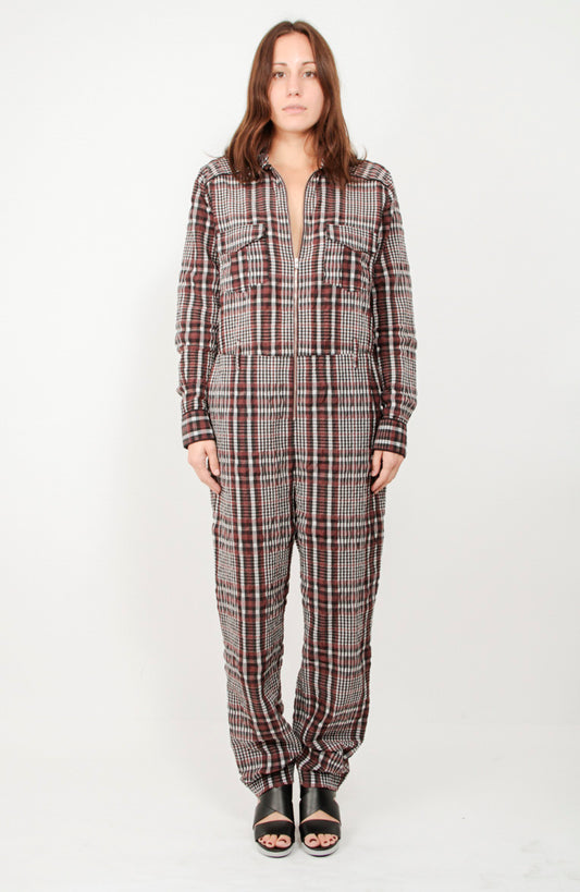 SEERSUCKER JUMPSUIT