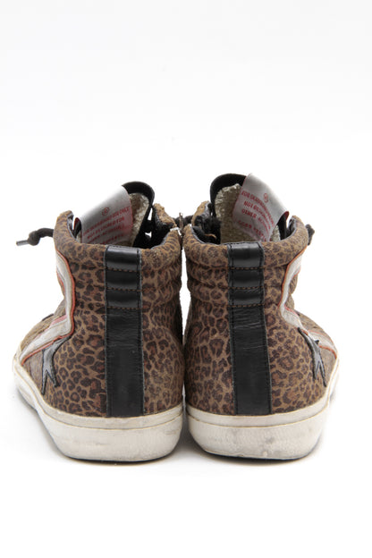 SLIDE LEOPARD HIGH TOPS