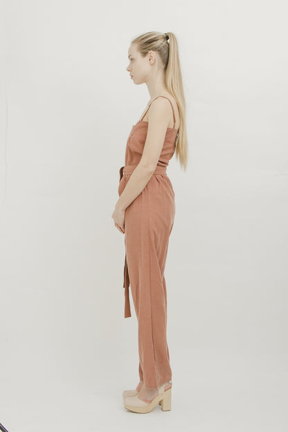 DUSTY PINK JUMPSUIT