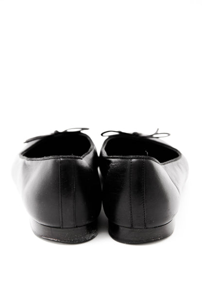 CAP TOE BALLET FLATS