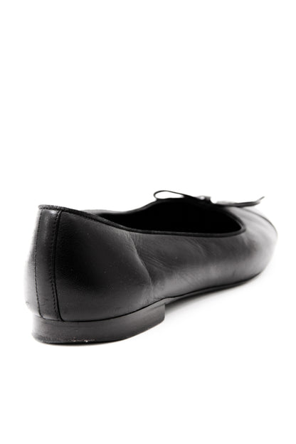 CAP TOE BALLET FLATS