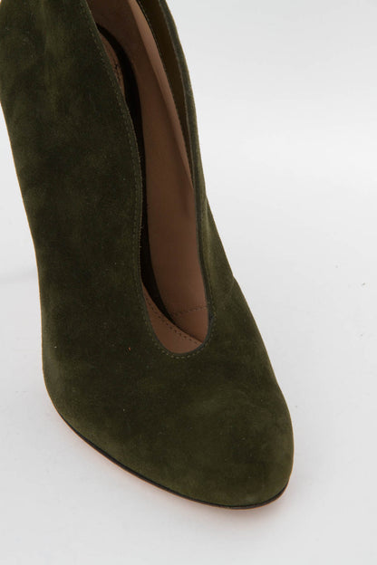 VAMP GREEN HEELS