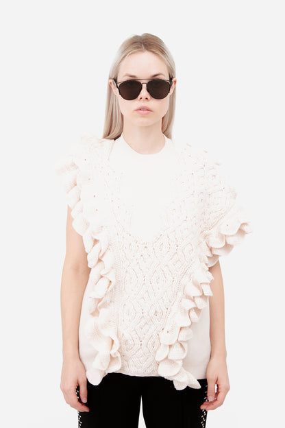 ASYMMETRIC CHUNKY SWEATER