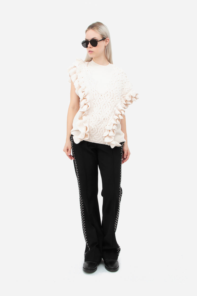 ASYMMETRIC CHUNKY SWEATER