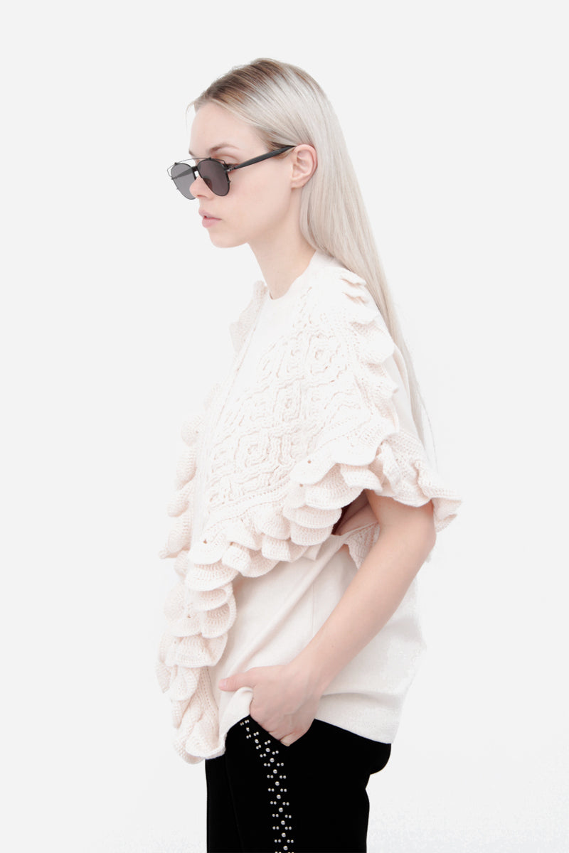 ASYMMETRIC CHUNKY SWEATER