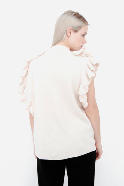 ASYMMETRIC CHUNKY SWEATER