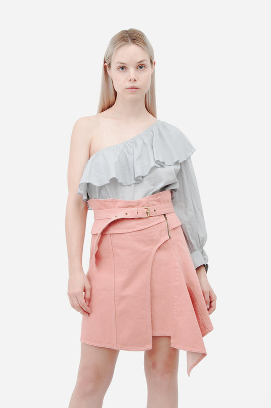 EYDIE ASYMMETRIC SKIRT WITH TAGS