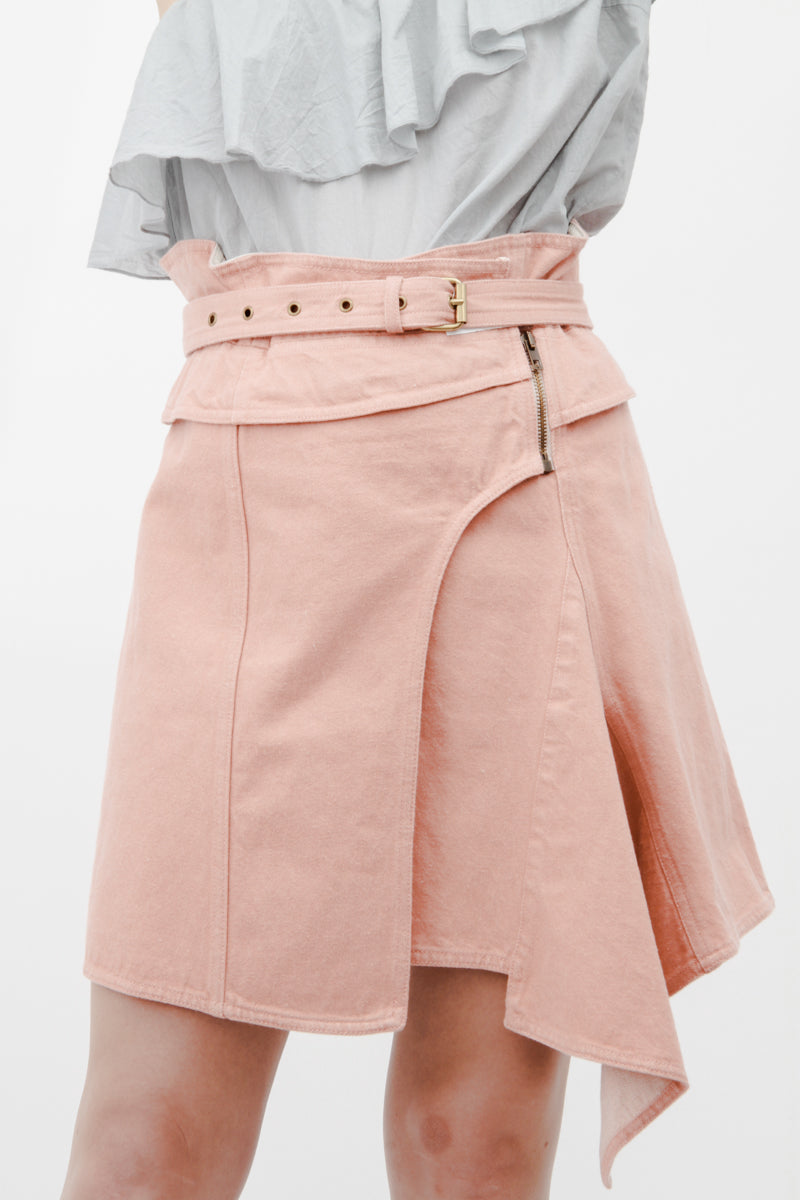EYDIE ASYMMETRIC SKIRT WITH TAGS