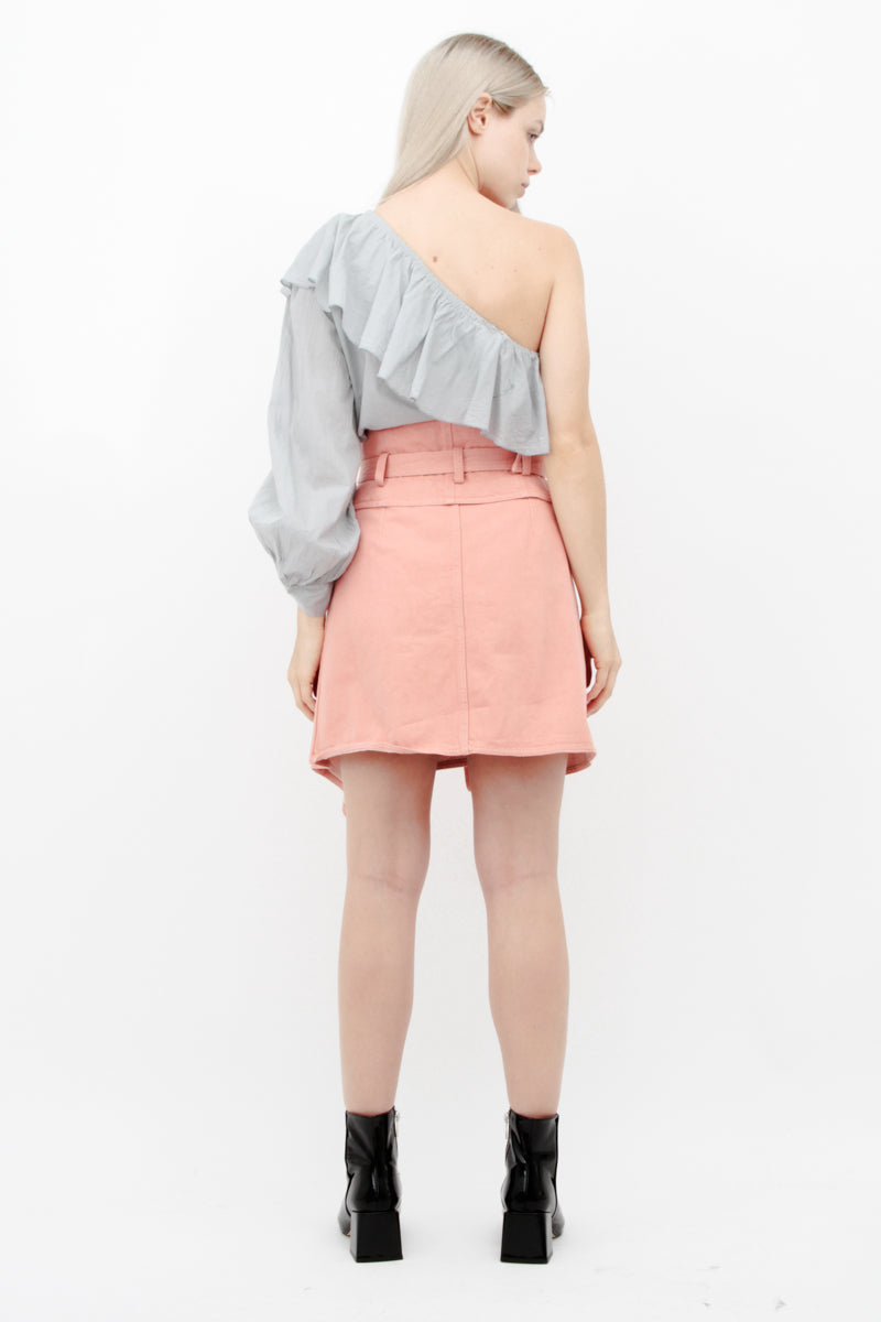 EYDIE ASYMMETRIC SKIRT WITH TAGS