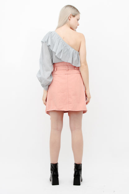 EYDIE ASYMMETRIC SKIRT WITH TAGS