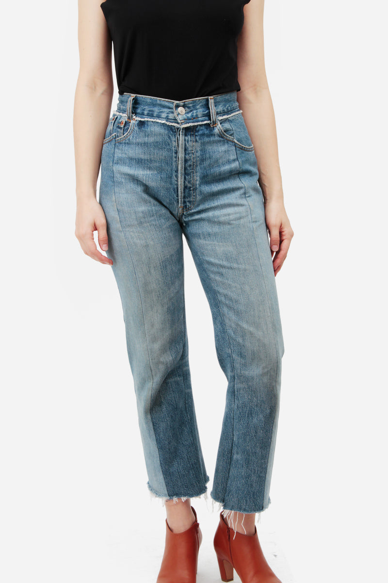 VETEMENTS X LEVI'S REWORKED JEANS