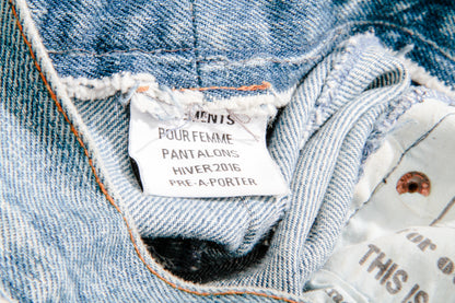 VETEMENTS X LEVI'S REWORKED JEANS