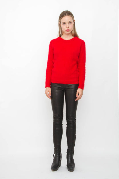 SARA PIERCED SWEATER