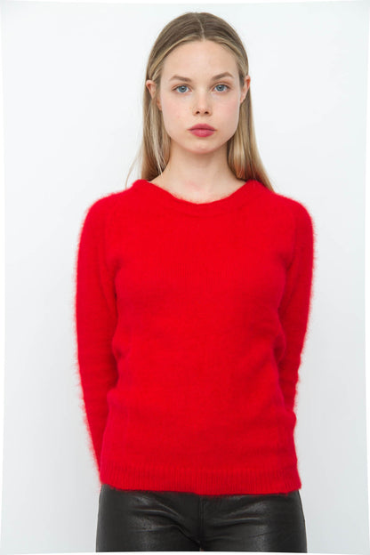 SARA PIERCED SWEATER