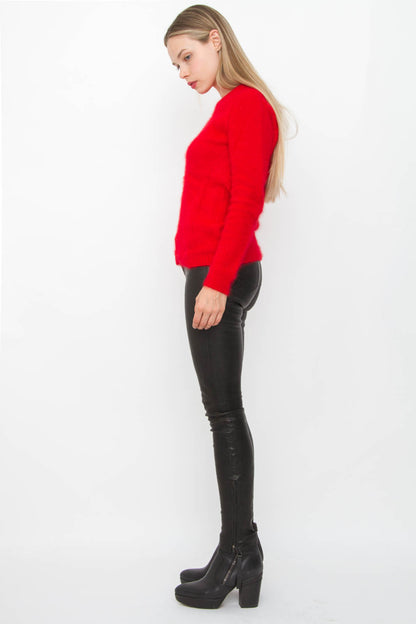 SARA PIERCED SWEATER