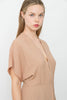 GOLDA TAUPE MINI DRESS