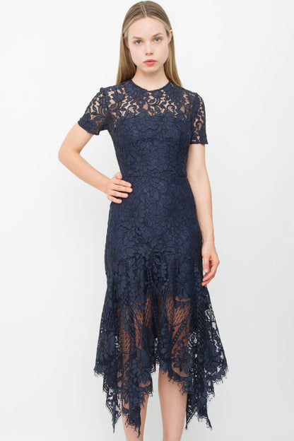HALO HANKY LACE DRESS