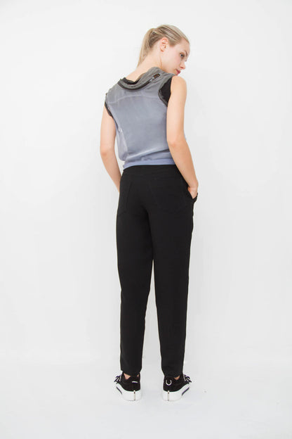 BELTED TROUSERS