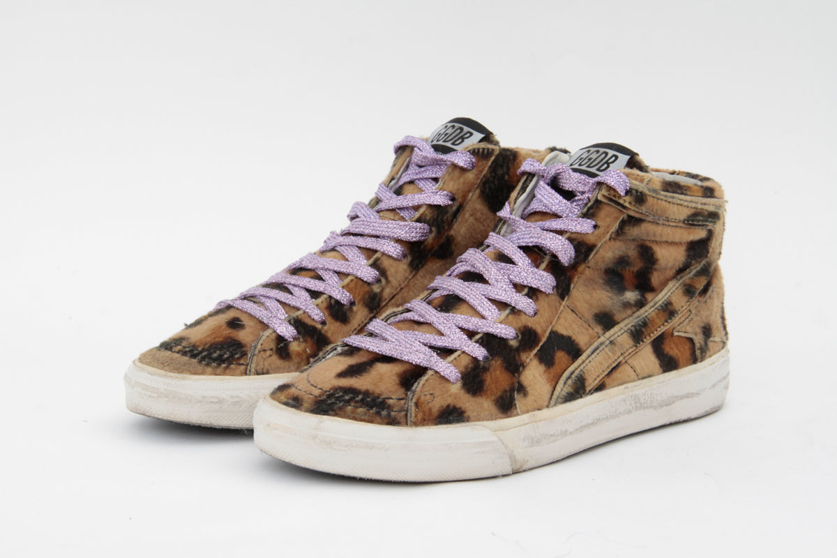 SLIDE LEOPARD HIGH TOPS